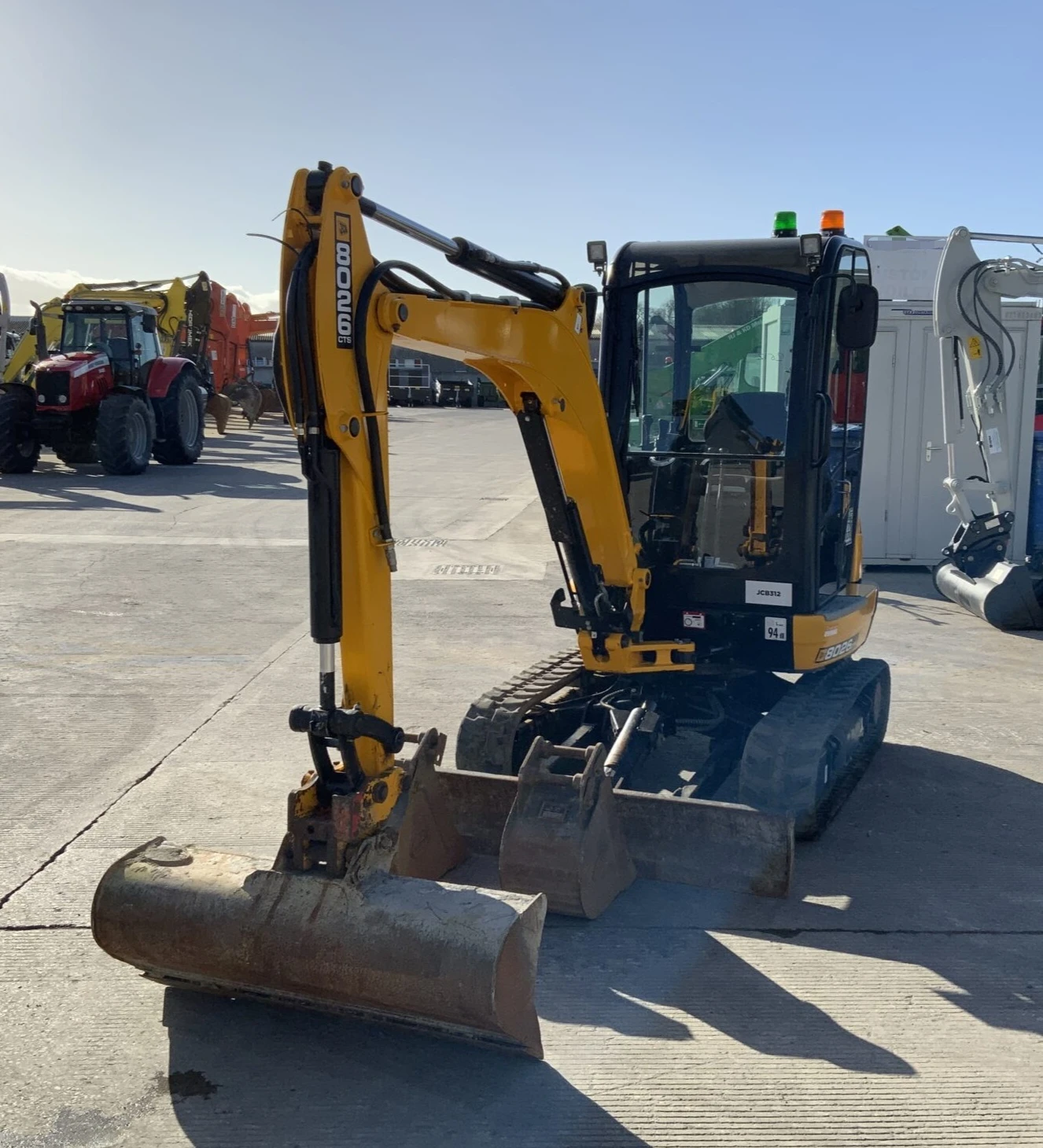 Багер JCB 8026 лизинг с първоначална вноска 20 %, снимка 7 - Индустриална техника - 54091661