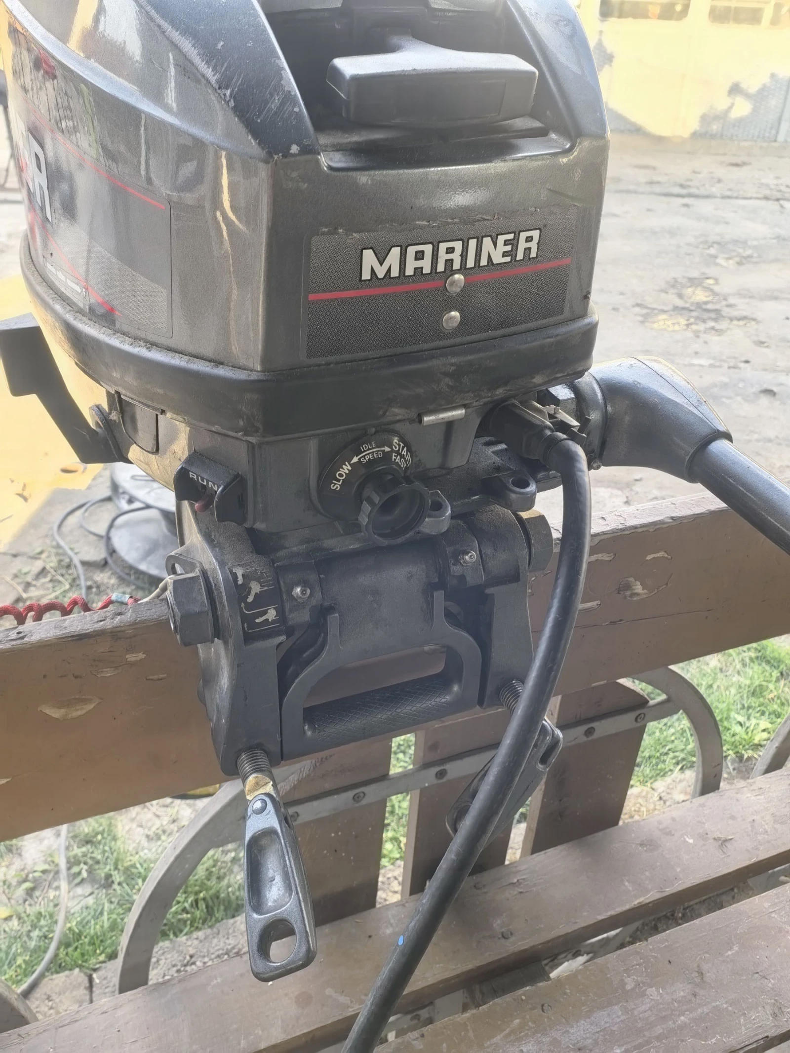 Извънбордов двигател Yamaha MARINER 6к.с - изображение 10