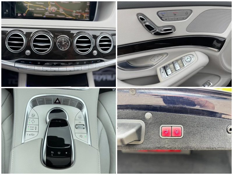 Mercedes-Benz S 350 d= 4Matic= 63 AMG= Distronic= 360* Camera= Panoram, снимка 17 - Автомобили и джипове - 52043783