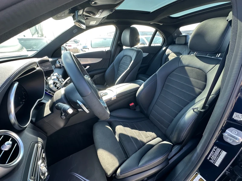 Mercedes-Benz C 300 2021г* 1.800км* Face/AMG* Night-Edition* Чисто Нов, снимка 8 - Автомобили и джипове - 52325200