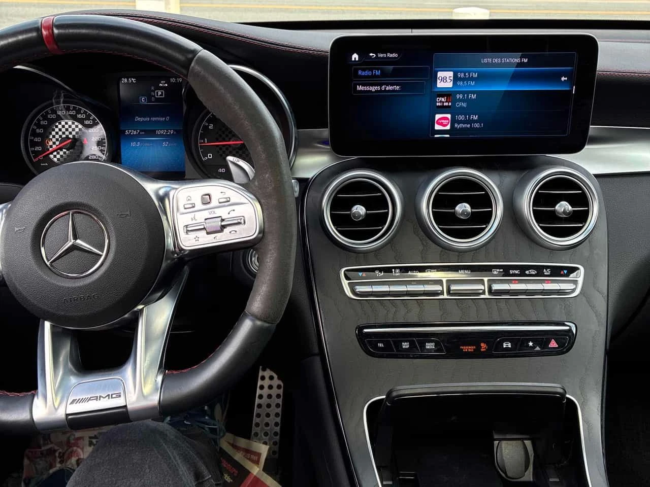Mercedes-Benz GLC 43 AMG COUPE/BURMESTER/ПАНОРАМА/360, снимка 9 - Автомобили и джипове - 54887848