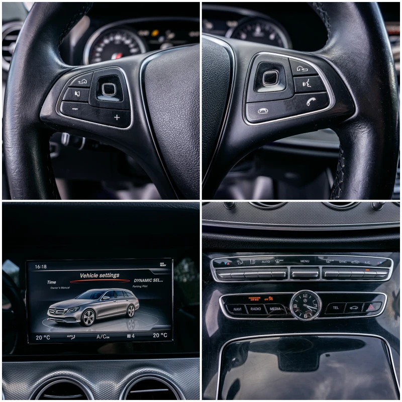 Mercedes-Benz E 220 6М.ГАР.РЕГИСТРИРАНА-TOP!, снимка 15 - Автомобили и джипове - 52288109