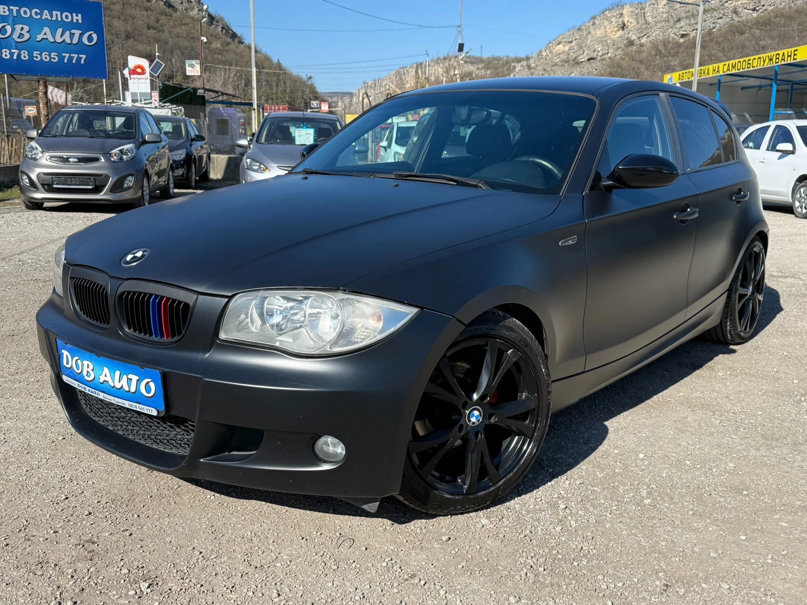 BMW 118 2.0D-M SPORT-BLACK MAT-RECARO-ITALY - изображение 2
