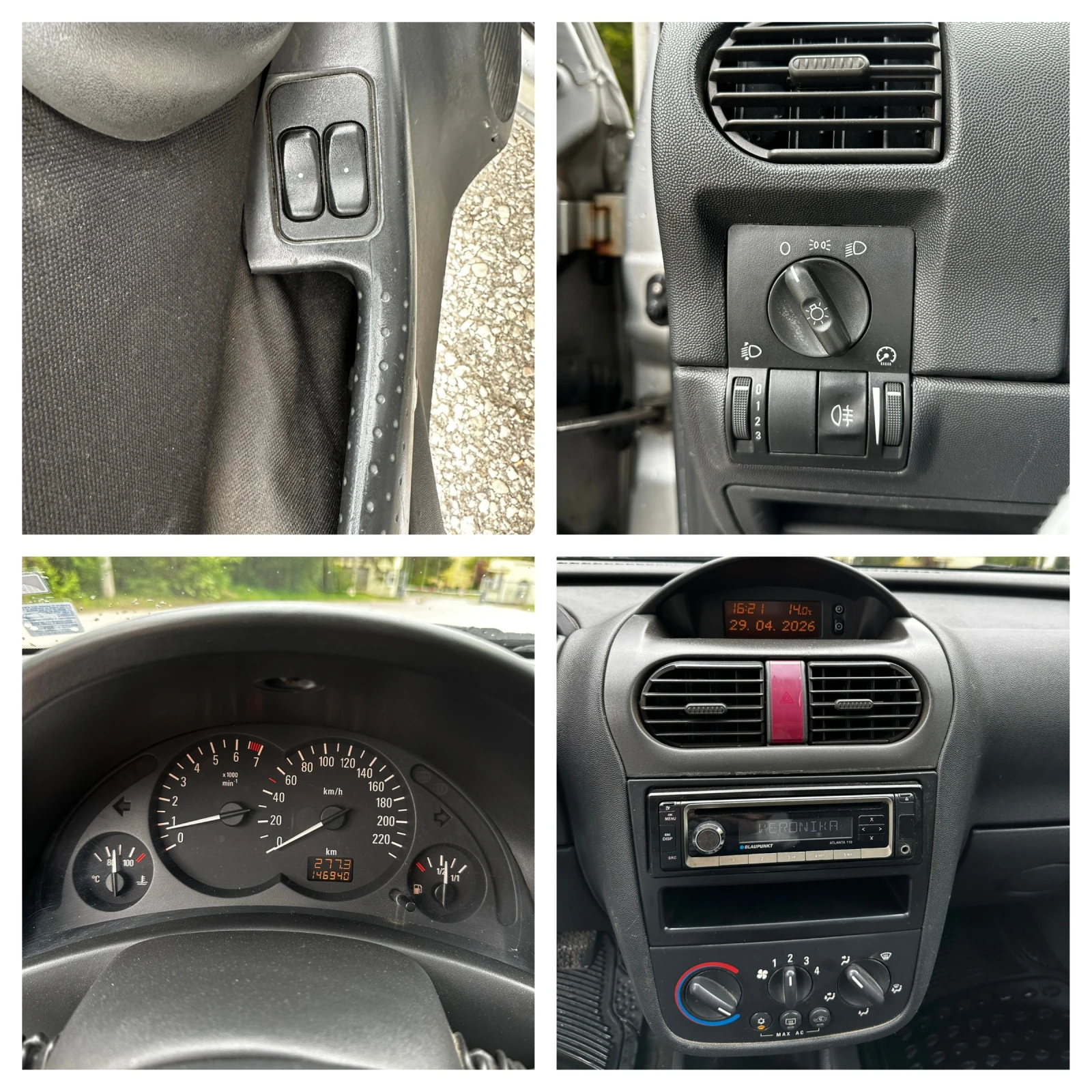 Opel Corsa 1.0i Климатик* Ел.рейка, снимка 9 - Автомобили и джипове - 54358184