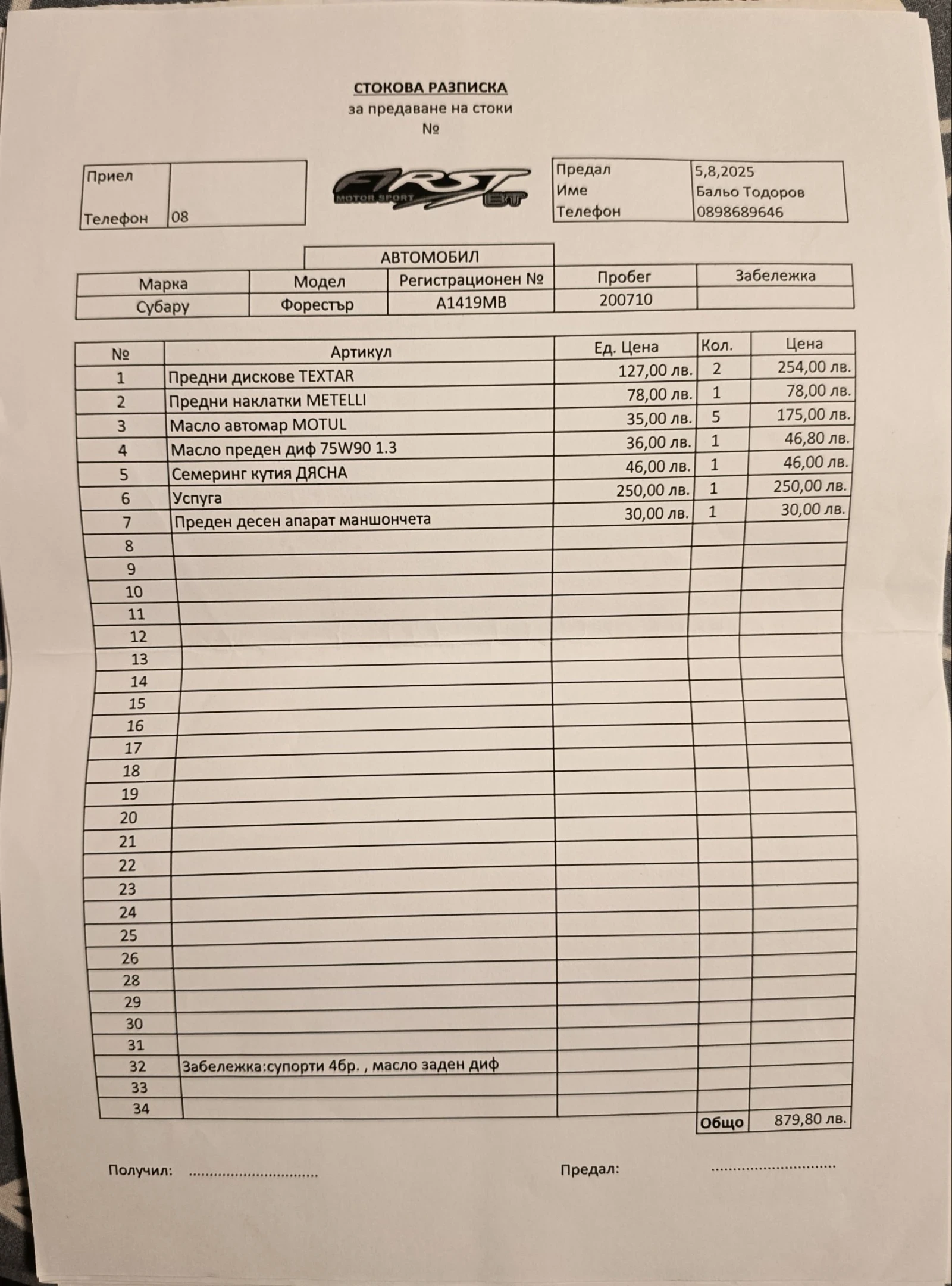 Subaru Forester SH 2.0R LPG, снимка 12 - Автомобили и джипове - 54575634