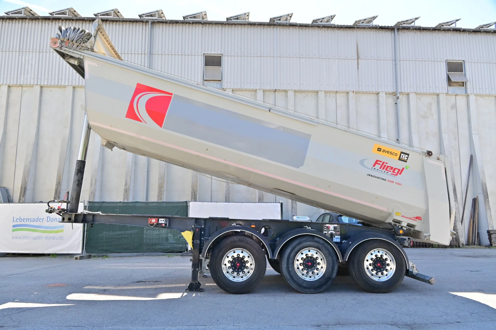 Полуремарке Fliegl SDS01, снимка 5 - Ремаркета - 54886296