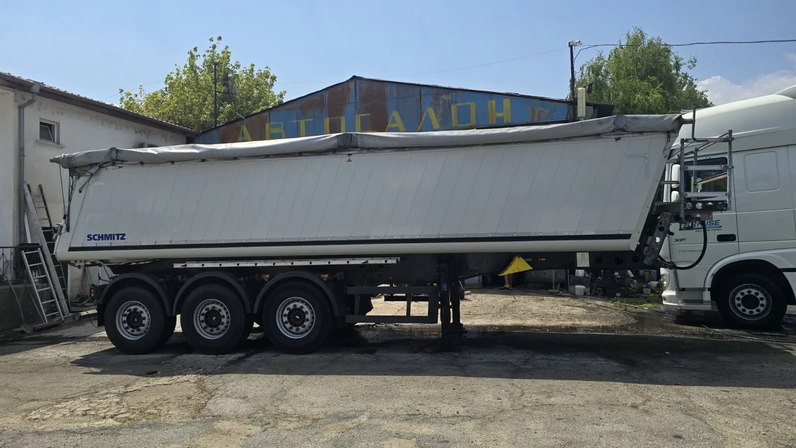 Полуремарке Schmitz 32 куб. / тара 6100 кг., снимка 3 - Ремаркета - 55341427