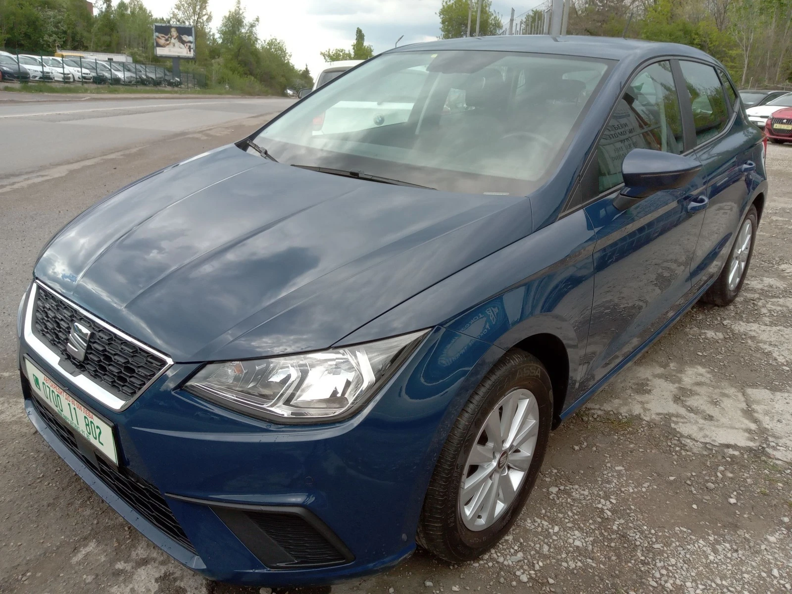 Seat Ibiza 1.0 TGI/ФАБРИЧЕН МЕТАН/NAVI/CAMERA - [1] 