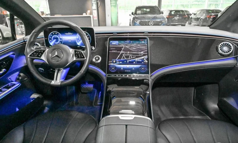 Mercedes-Benz EQE 350/ELECTRIC-ART/292HP/ADVANCED/BURM/AHK/MEMO/421g, снимка 5 - Автомобили и джипове - 51978585