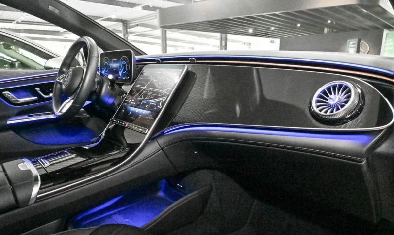 Mercedes-Benz EQE 350/ELECTRIC-ART/292HP/ADVANCED/BURM/AHK/MEMO/421g, снимка 11 - Автомобили и джипове - 51978585