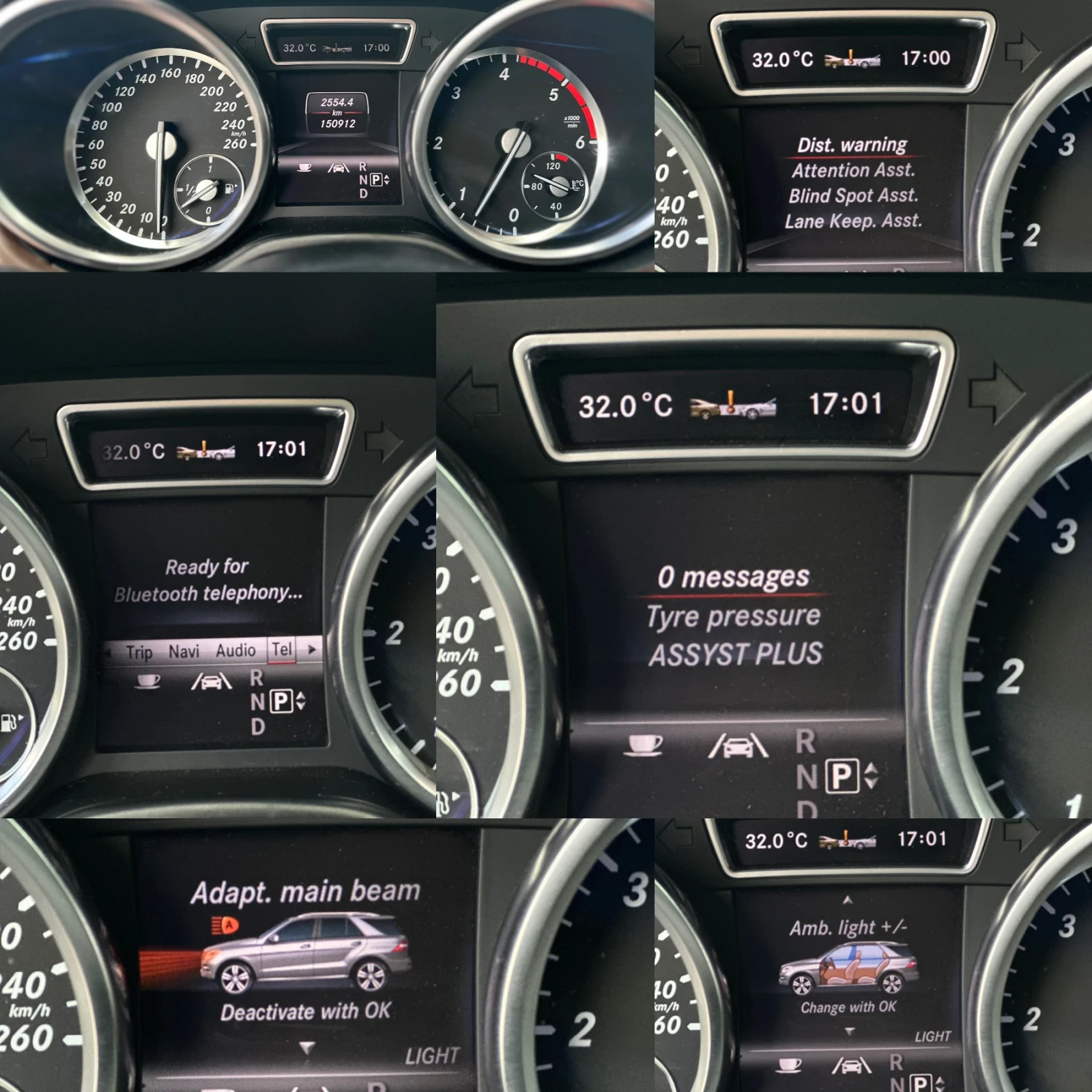 Mercedes-Benz ML 350 * AMG LINE* 150000км.* , снимка 14 - Автомобили и джипове - 55191229