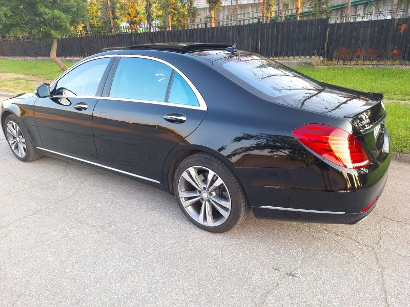 Mercedes-Benz S 550 Long/4x4/Burmester/Дистроник/Вакуум/Панорама, снимка 8 - Автомобили и джипове - 52229624