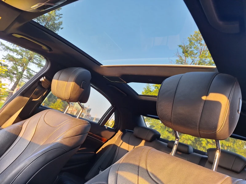 Mercedes-Benz S 550 Long/4x4/Burmester/Дистроник/Вакуум/Панорама, снимка 5 - Автомобили и джипове - 52229624