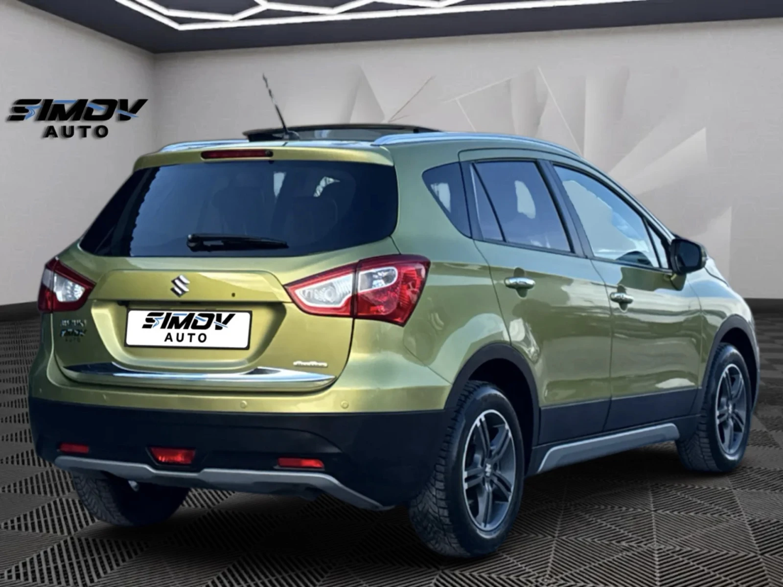 Suzuki SX4 4X4 1.6i 120КС. АВТОМАТИК ПАНОРАМА НАВИГАЦИЯ КОЖА - изображение 4