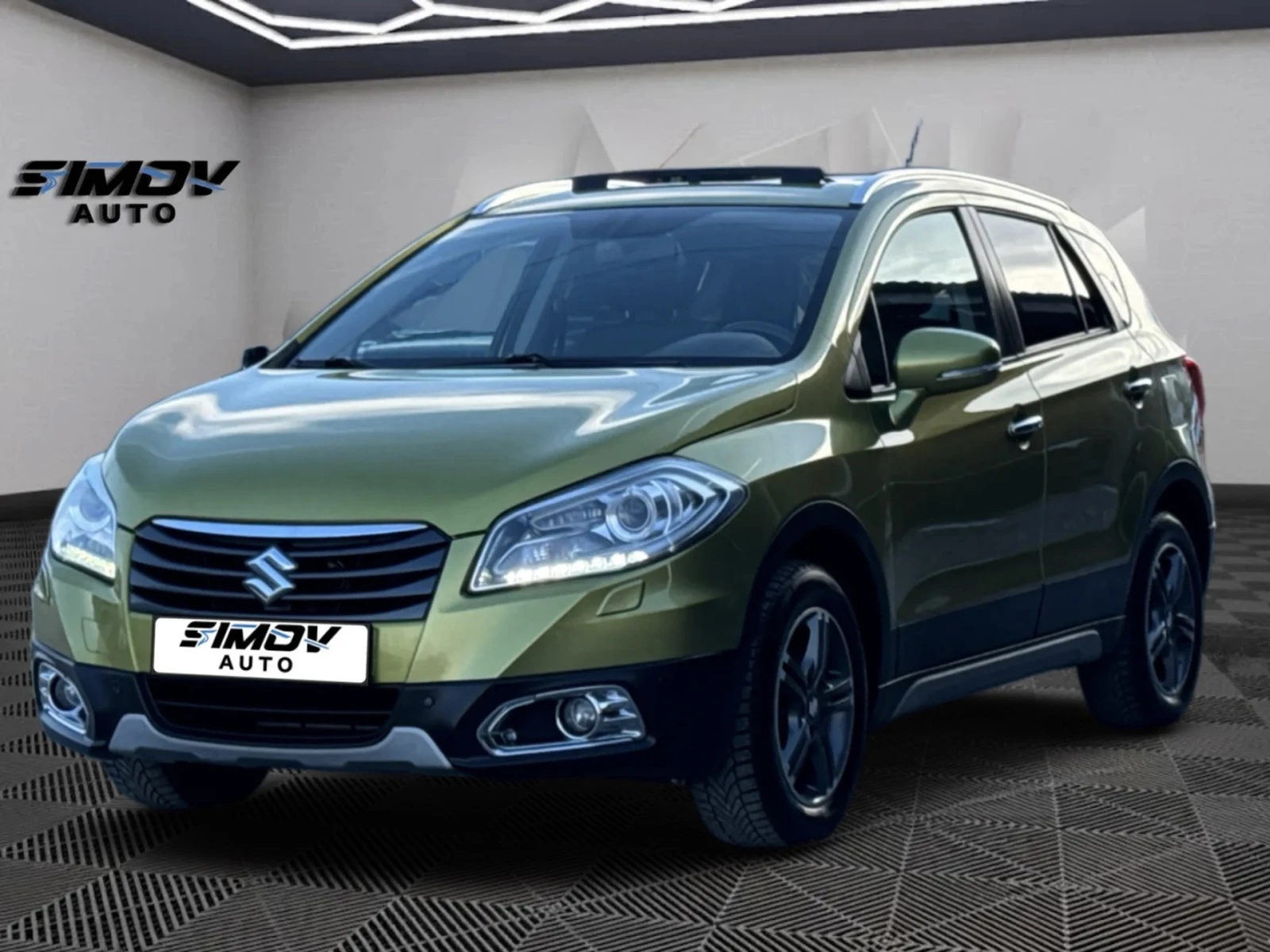 Suzuki SX4 4X4 1.6i 120КС. АВТОМАТИК ПАНОРАМА НАВИГАЦИЯ КОЖА - изображение 3
