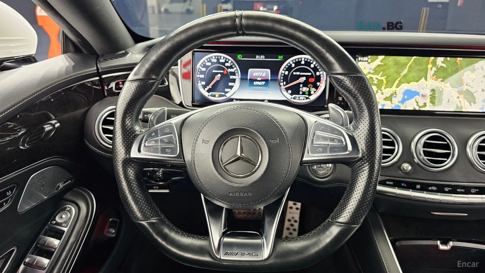 Mercedes-Benz S 63 AMG 4MATIC COUPE* 360* HUD* КОЖА* ОБДУХВ* НАВИ, снимка 11 - Автомобили и джипове - 55373808