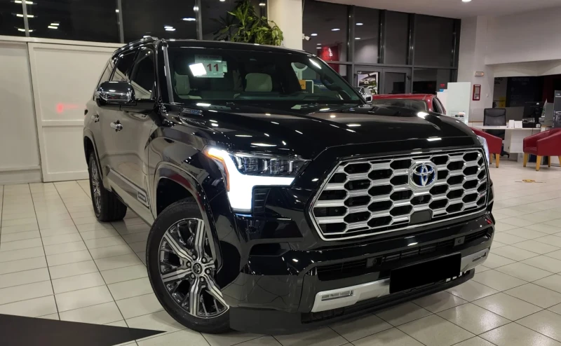 Toyota Sequoia III 3.5 V6 i-FORCE MAX Hybrid 4WD - 233998 лв. - 52158643 1
