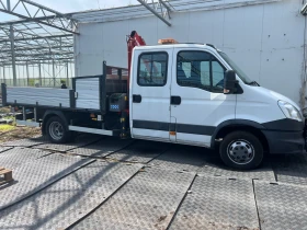 Iveco Daily 40C15 ТРОЕН САМОСВАЛ С КРАН, снимка 8