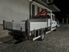 Iveco Daily 40C15 ТРОЕН САМОСВАЛ С КРАН, снимка 7