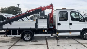 Iveco Daily 40C15 ТРОЕН САМОСВАЛ С КРАН, снимка 17