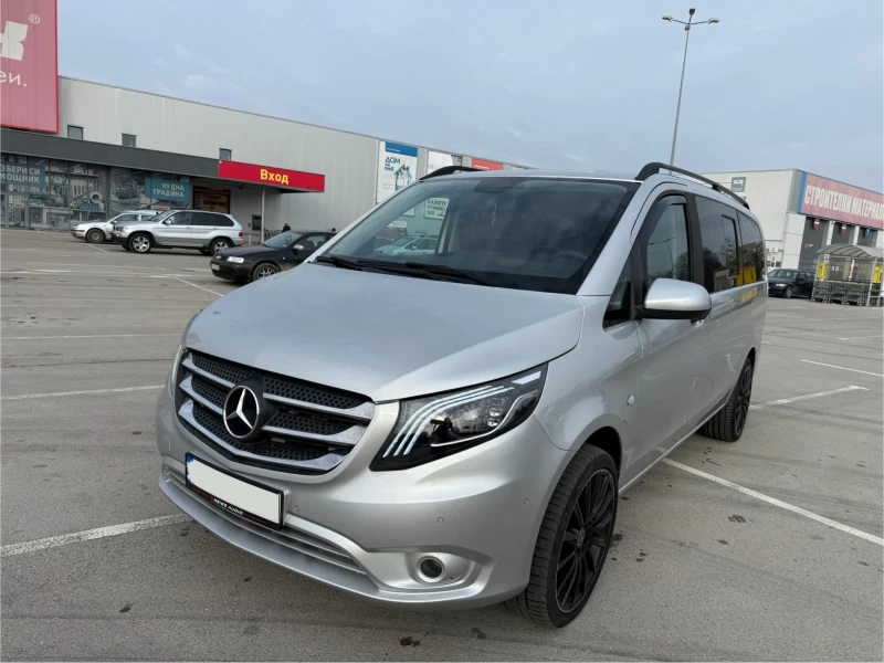 Mercedes-Benz V 4x4* LONG* LED* ANDROID* КАМЕРА, снимка 2 - Бусове и автобуси - 48694896