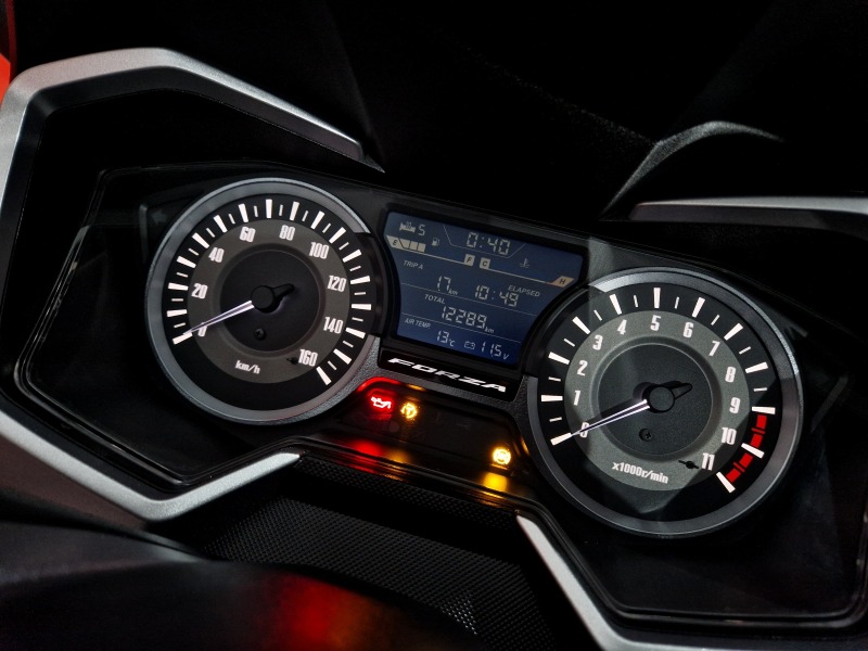 Honda Forza 300i ABS, LED, TC 2019г., снимка 14 - Мотоциклети и мототехника - 44718701