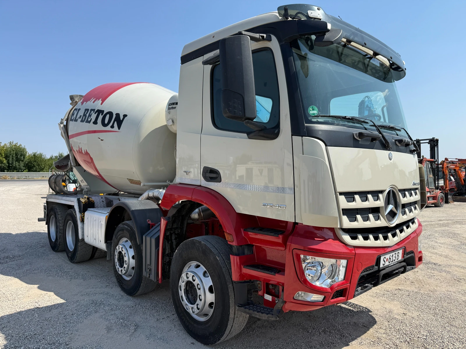 Бетон миксер Mercedes Arocs 3240, снимка 14 - Индустриална техника - 53685905