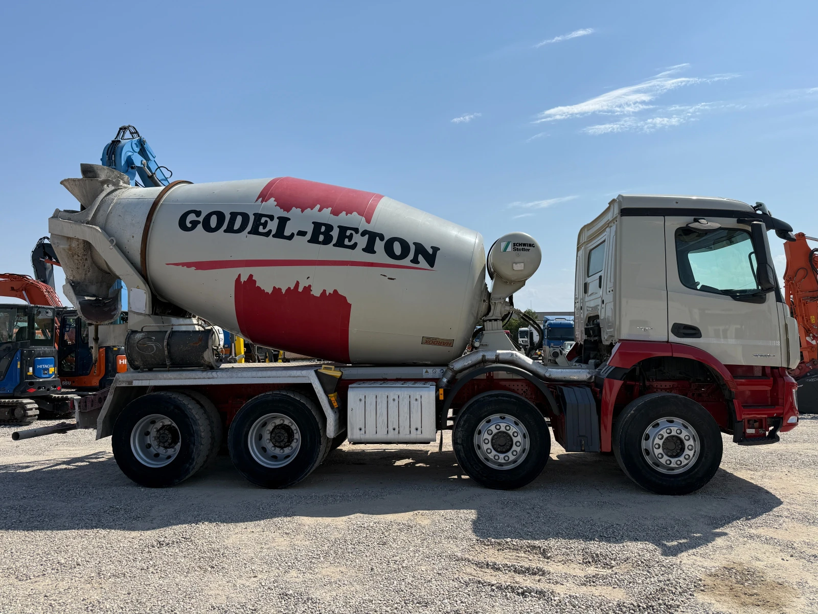 Бетон миксер Mercedes Arocs 3240, снимка 11 - Индустриална техника - 53685905