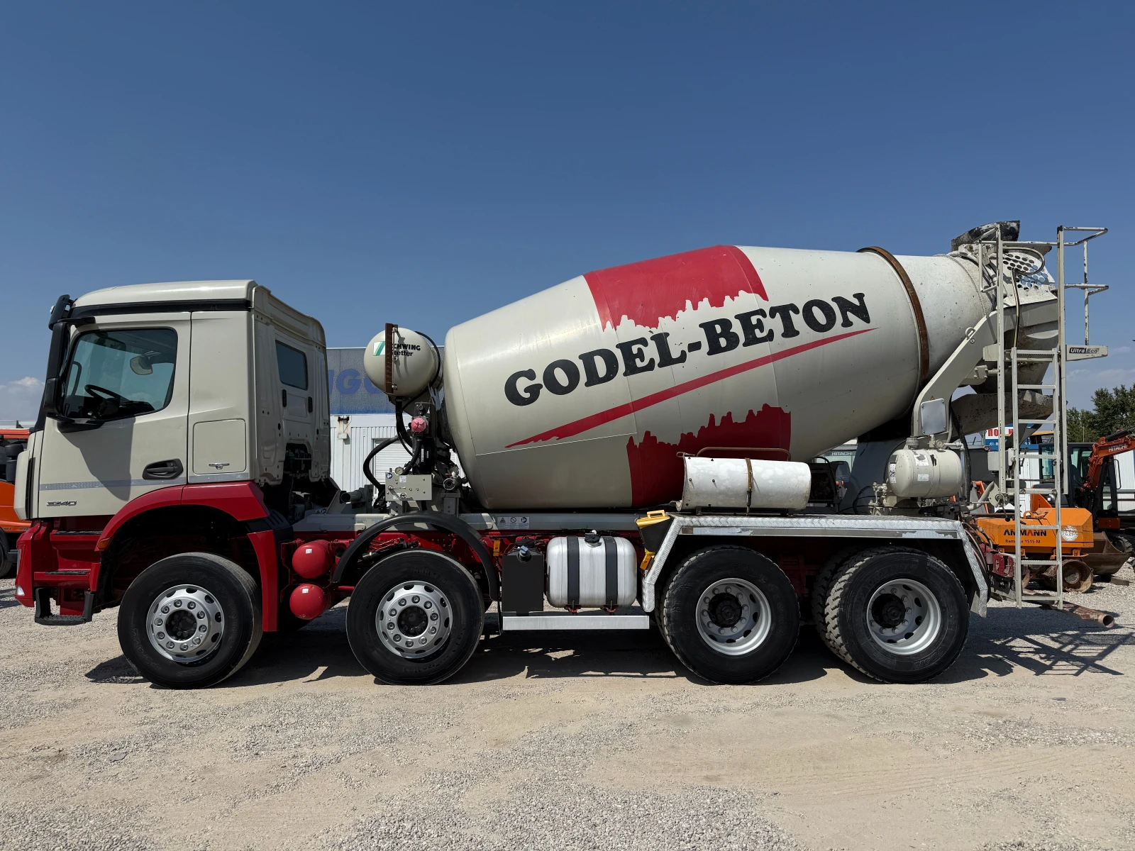 Бетон миксер Mercedes Arocs 3240, снимка 5 - Индустриална техника - 53685905