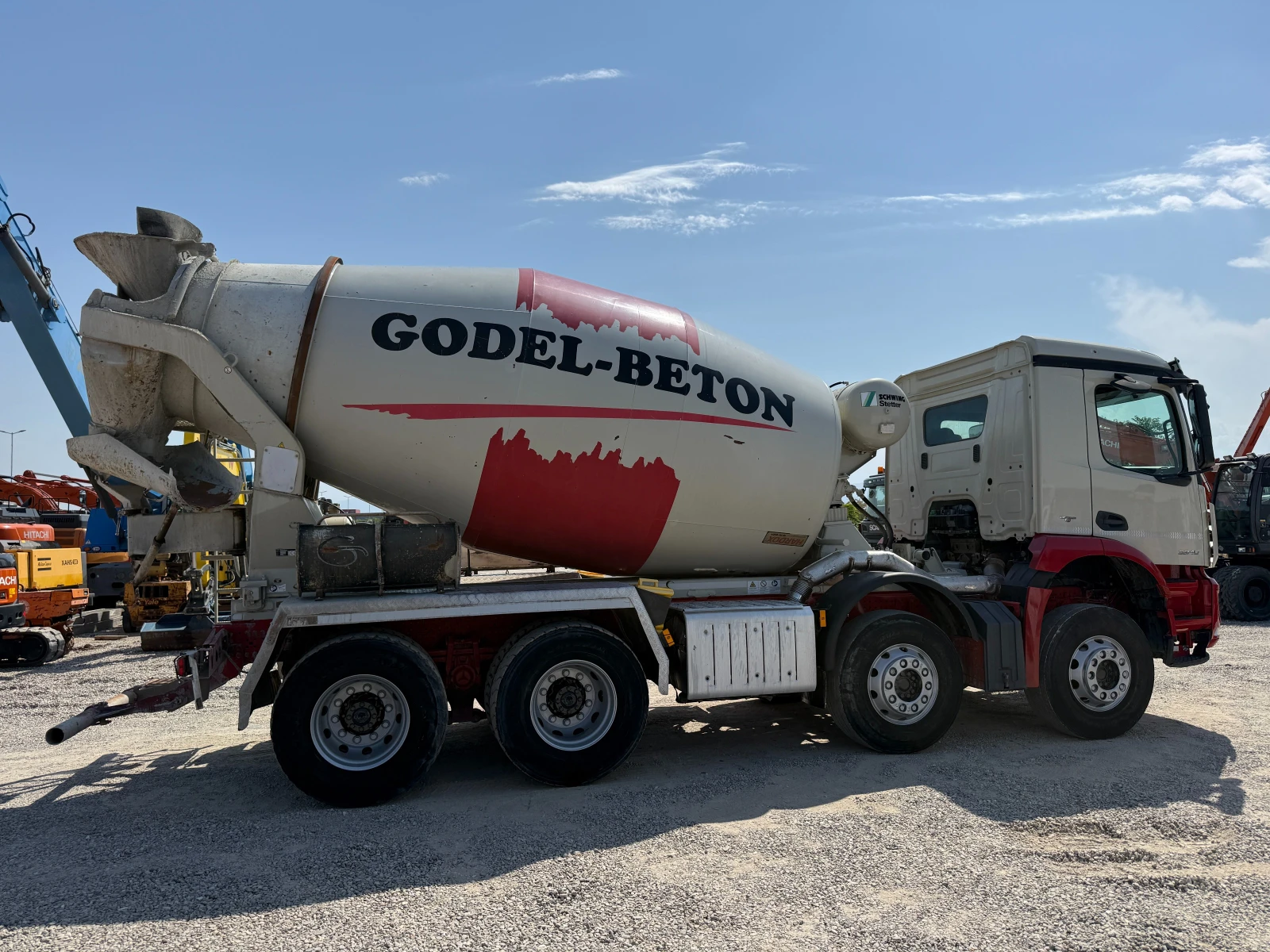 Бетон миксер Mercedes Arocs 3240, снимка 10 - Индустриална техника - 53685905