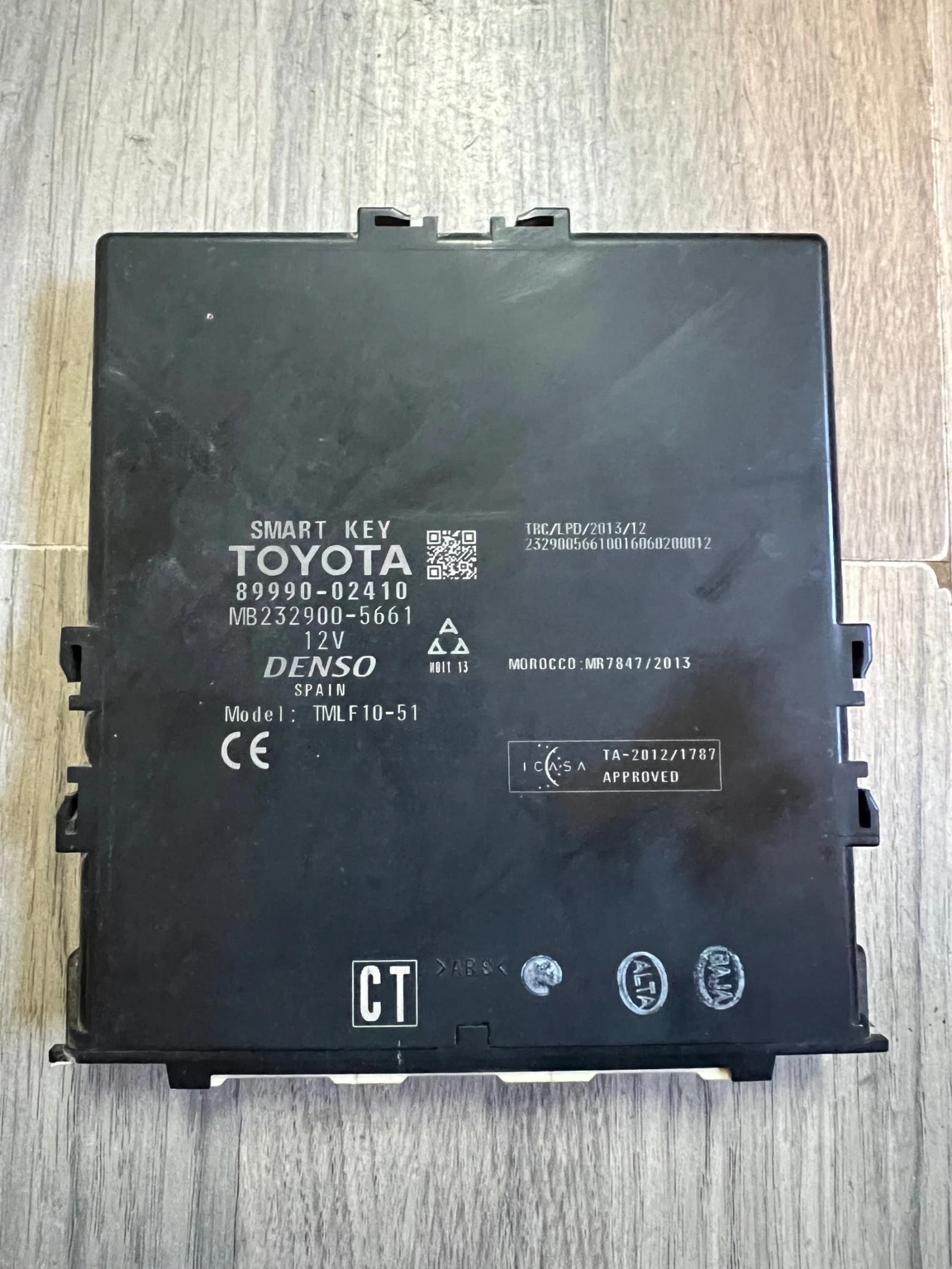 89990-02410  SMART KEY    TOYOTA  COROLLA  MB232900-5661 | Mobile.bg   1