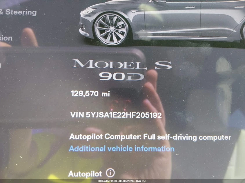 Tesla Model S 100D/60D/75D/90D/P100D, снимка 7 - Автомобили и джипове - 54242267