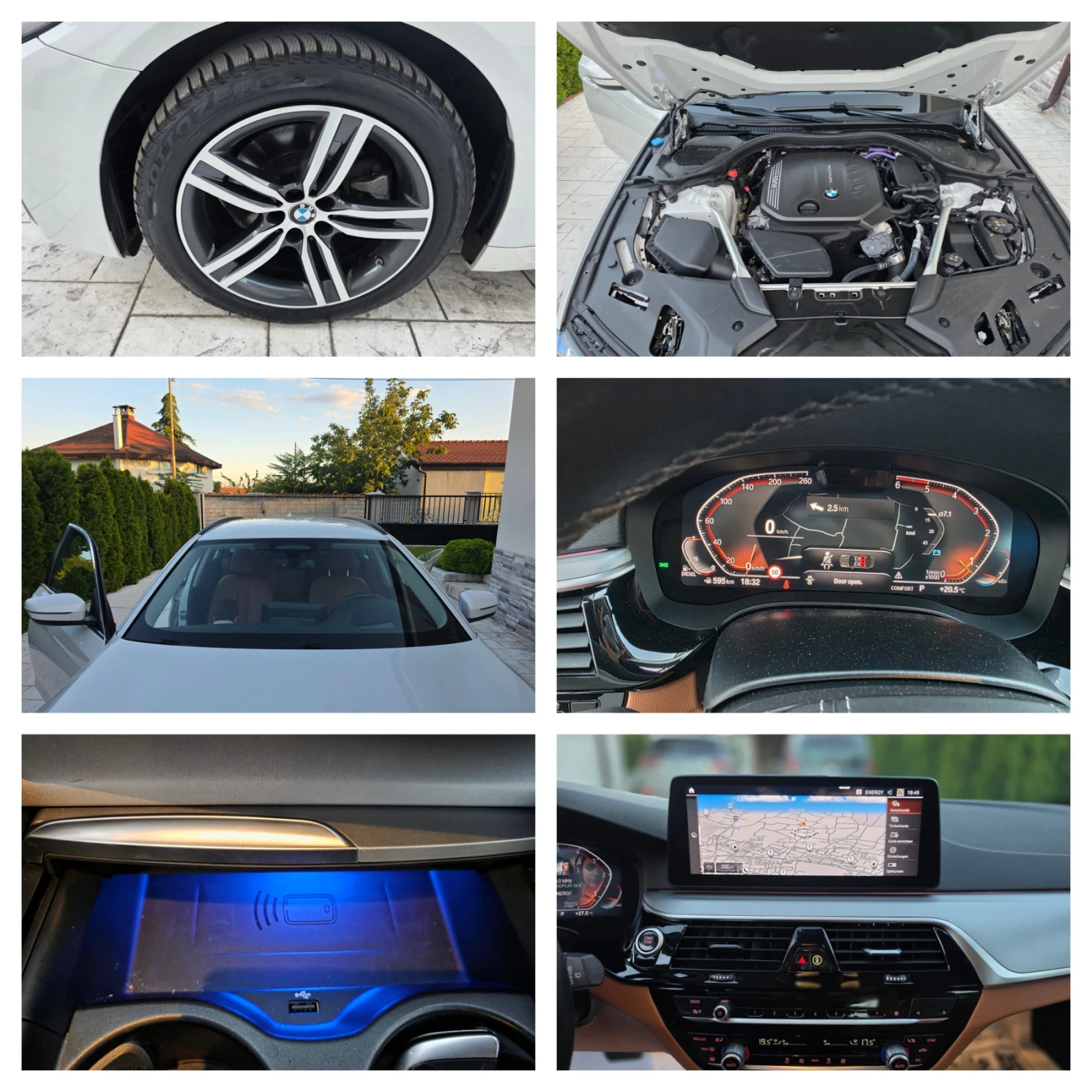 BMW 520 2.0 D X-DRIVE, снимка 17 - Автомобили и джипове - 55883955