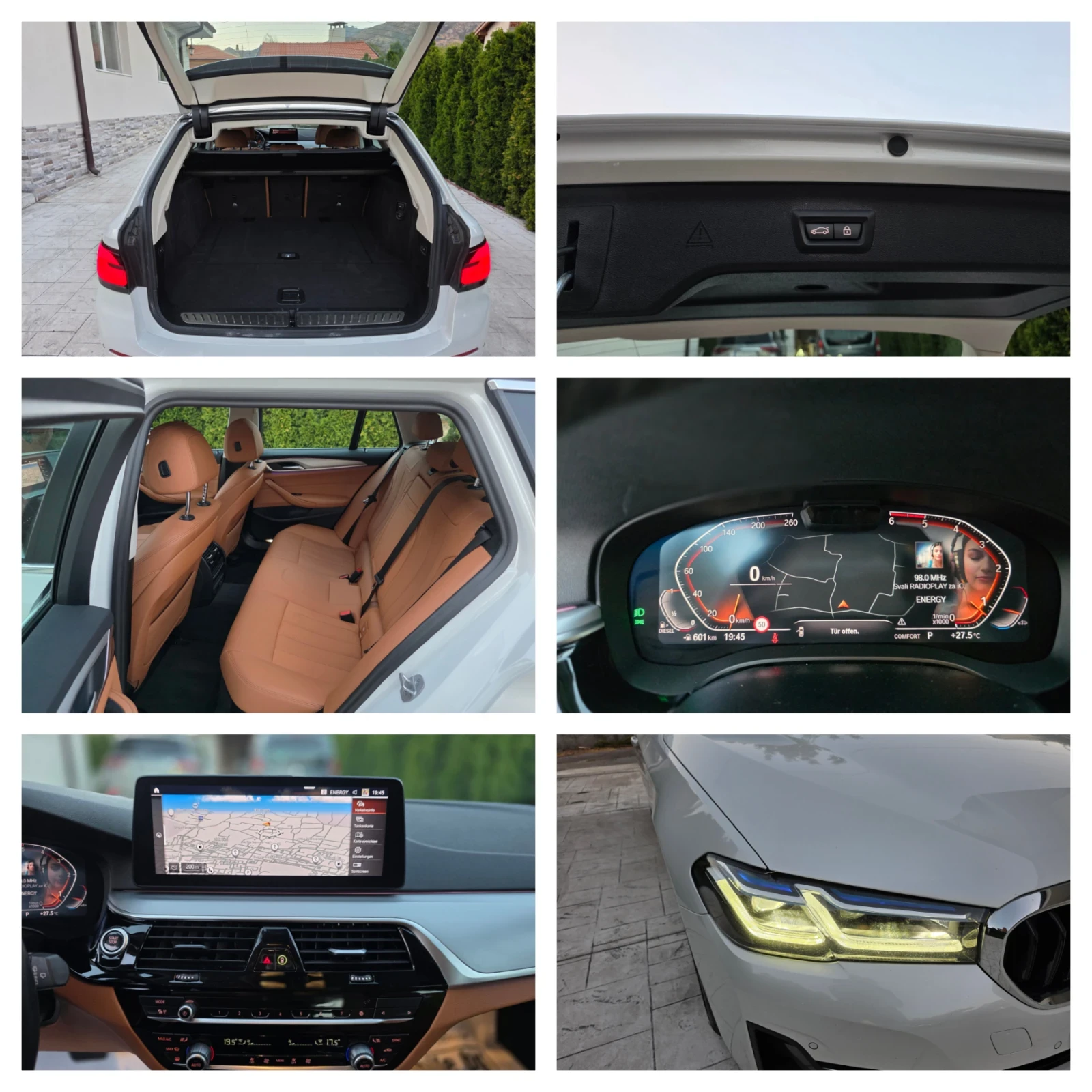 BMW 520 2.0 D X-DRIVE, снимка 16 - Автомобили и джипове - 55883955