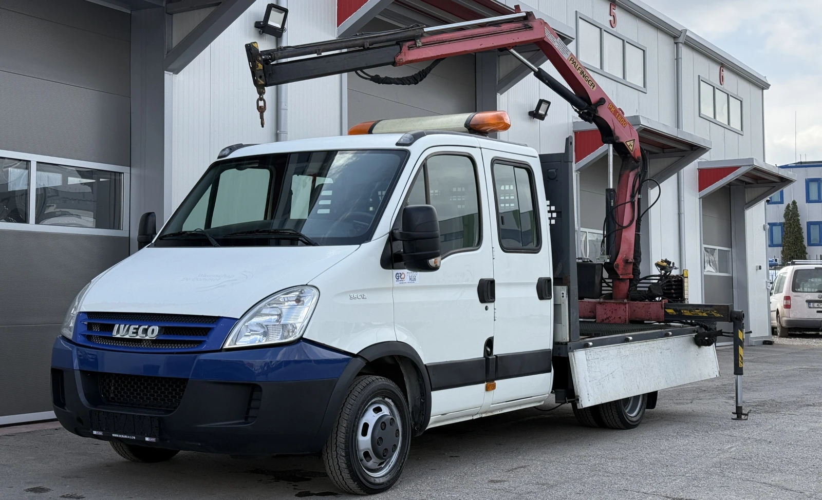 Iveco Daily 2.3 Кран PLAFINGER PK1800