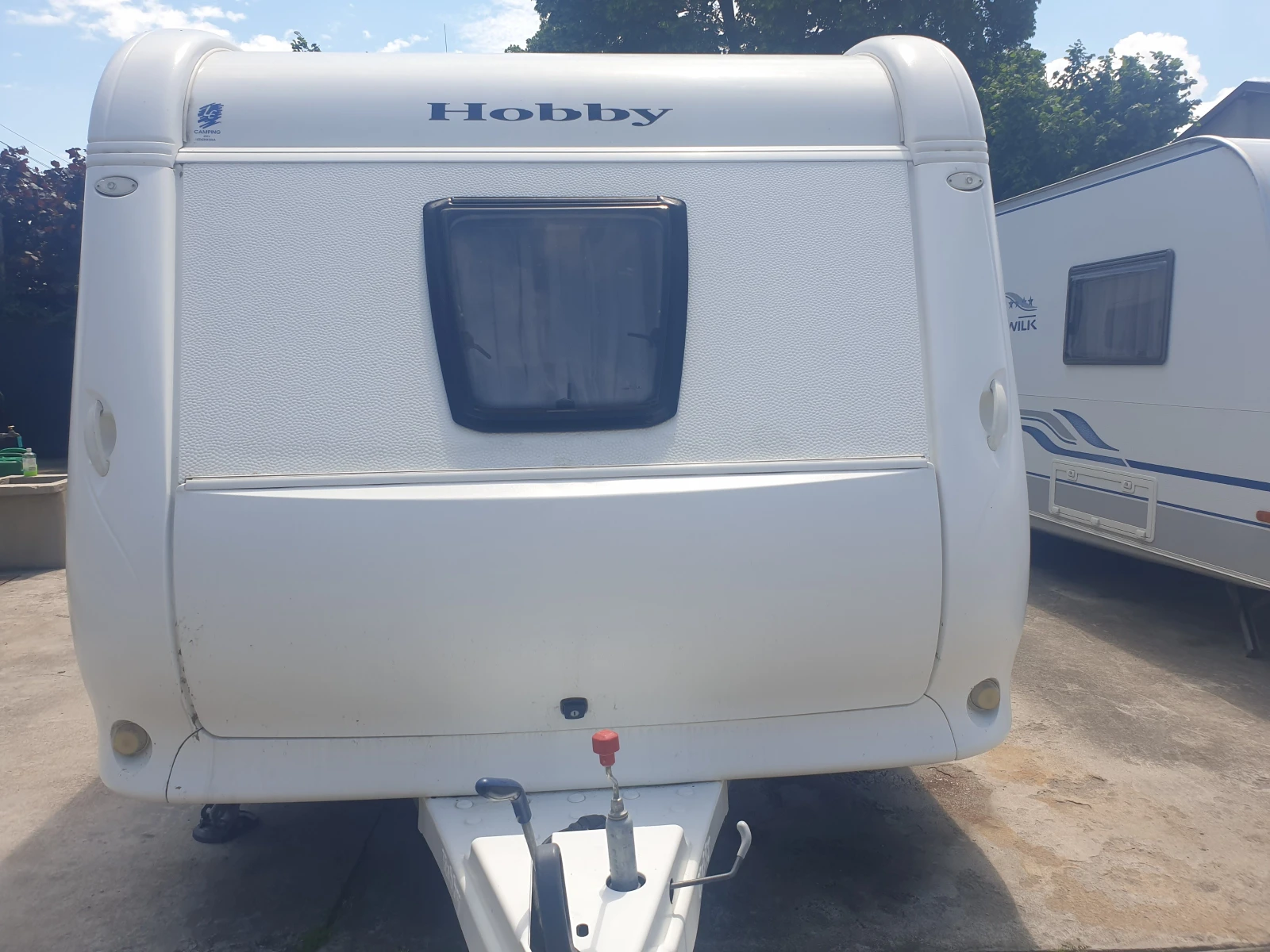 Каравана Hobby 560CFE, снимка 2 - Каравани и кемпери - 54204857