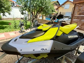 Джет Bombardier Sea Doo spark trixx 3up , снимка 1