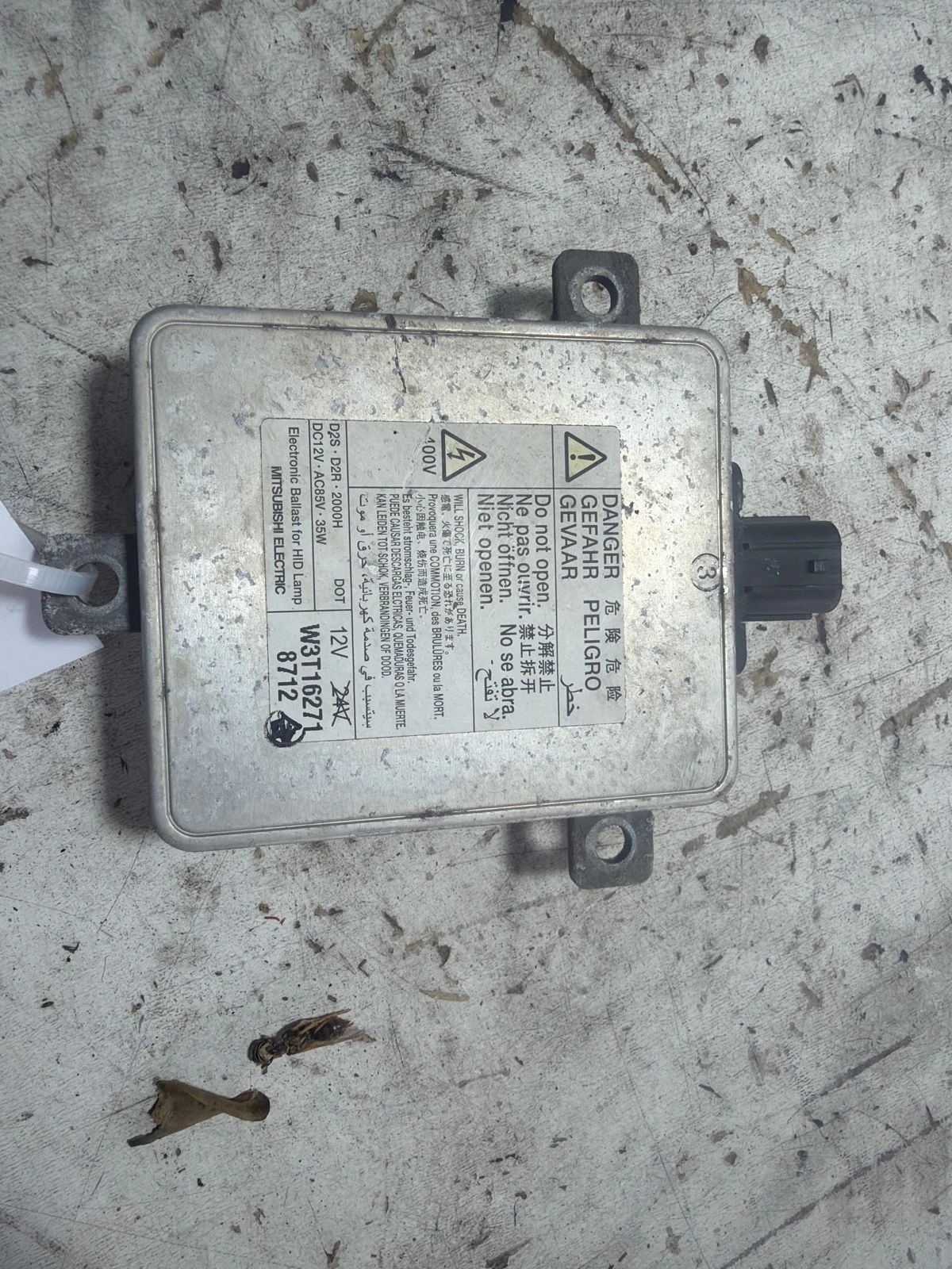 баласт ксенон W3T16271 Peugeot 4007