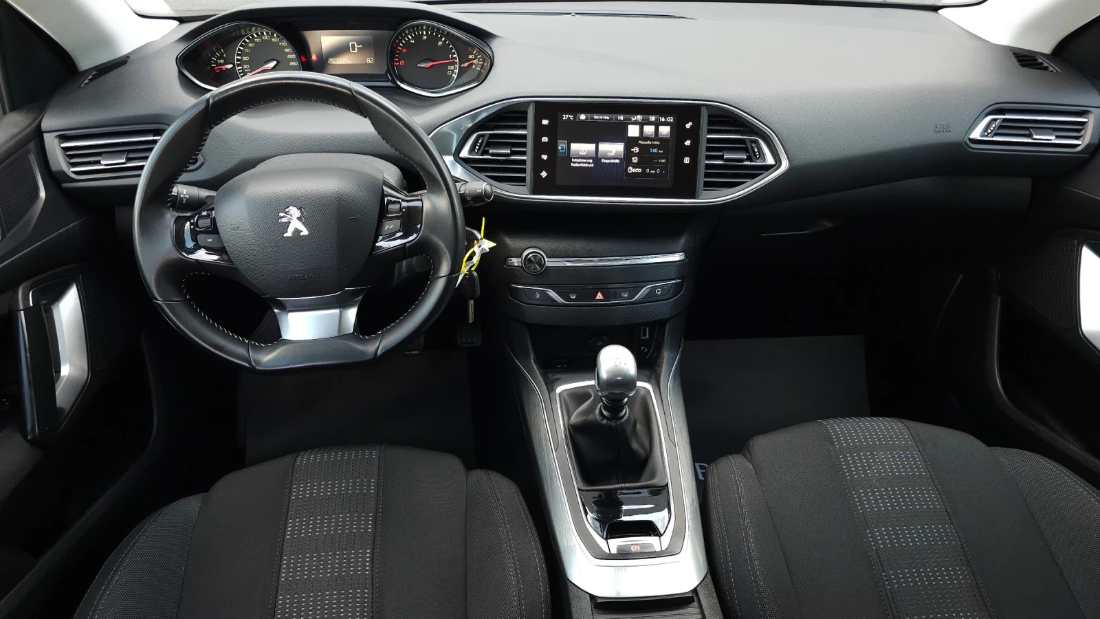 Peugeot 308 1, 6 Blue-HDI/NAVI/LED/Euro 6, снимка 10 - Автомобили и джипове - 55837058