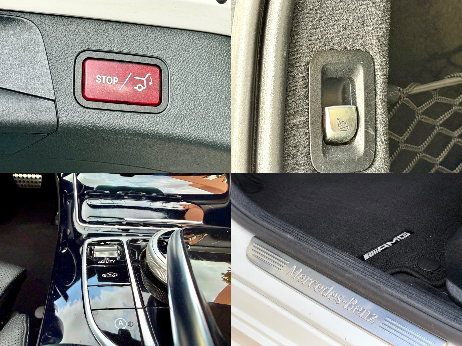 Mercedes-Benz C 250 AMG Line* Shadow Line* 4Matic* Distr* Line assist, снимка 16 - Автомобили и джипове - 55944562