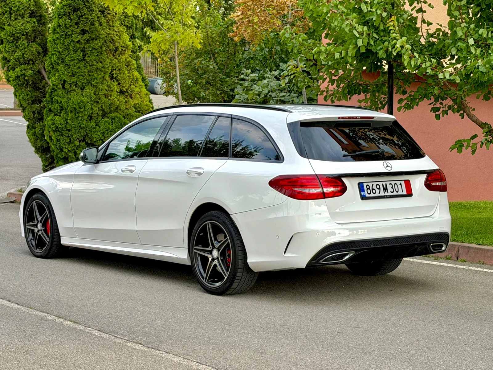 Mercedes-Benz C 250 AMG Line* Shadow Line* 4Matic* Distr* Line assist, снимка 5 - Автомобили и джипове - 55944562