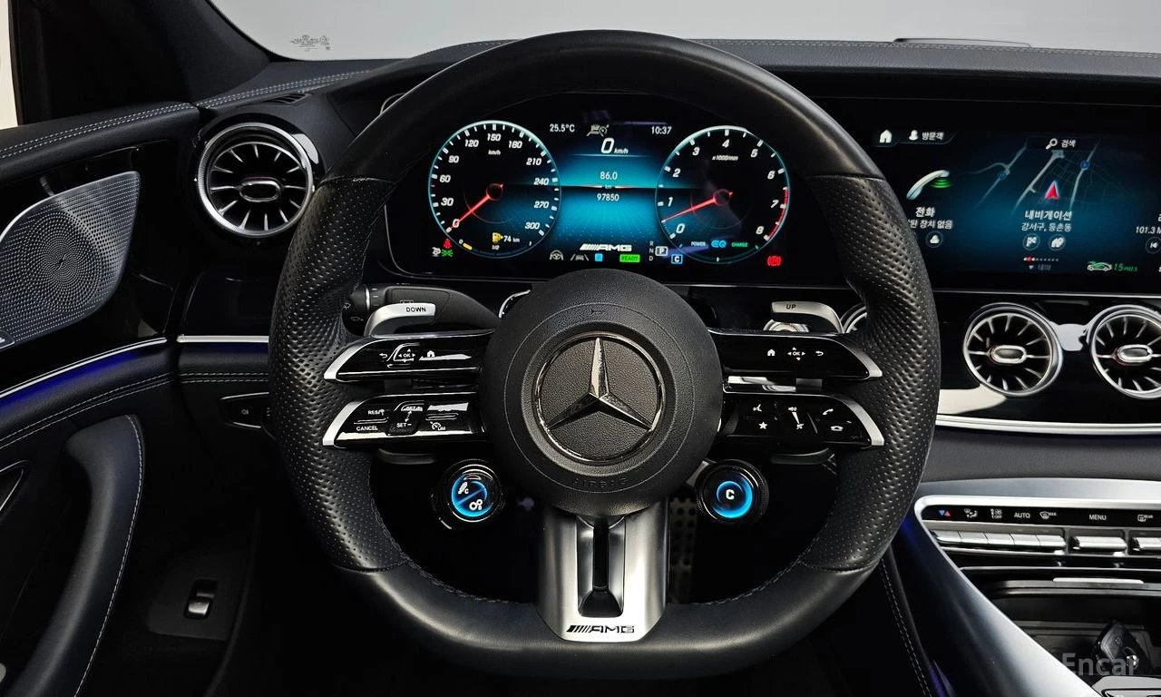 Mercedes-Benz AMG GT 43* 4MATIC+ * BURMESTER* ПОДГРЕВ* ОБДУХВАНЕ* 360КА, снимка 8 - Автомобили и джипове - 55973371