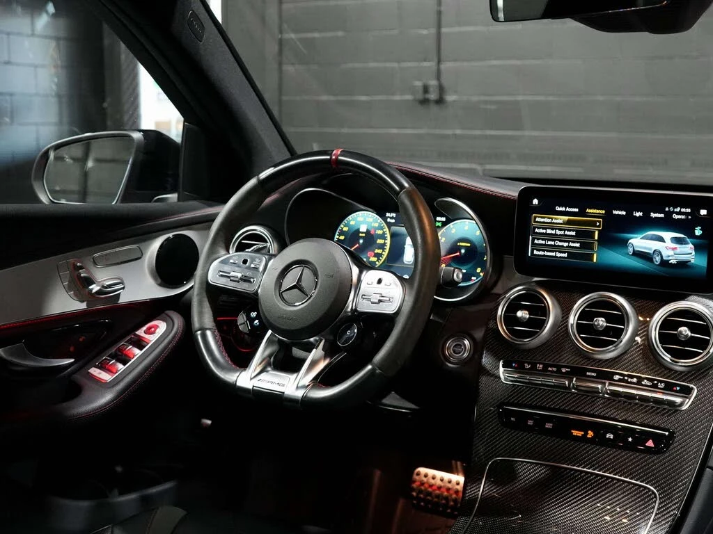 Mercedes-Benz GLC 43 AMG AMG EXHAUST| HEADS UP| 360| DISTRO| DIGITAL DASH, снимка 14 - Автомобили и джипове - 56056458