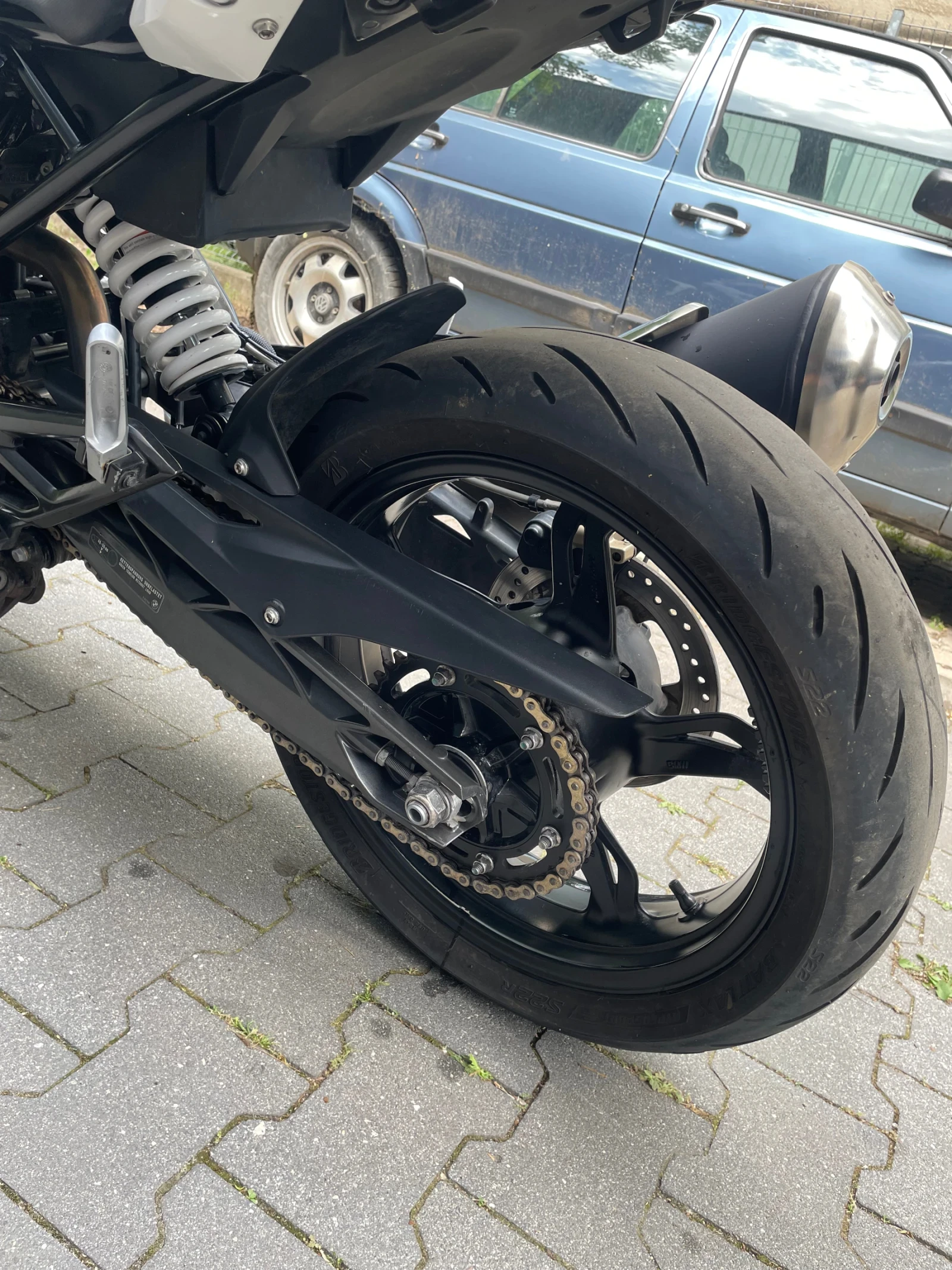 BMW G G310R/КАТО НОВ/ПЪЛНА ИСТОРИЯ/ ОБСЛУЖЕН, снимка 10 - Мотоциклети и мототехника - 54772928