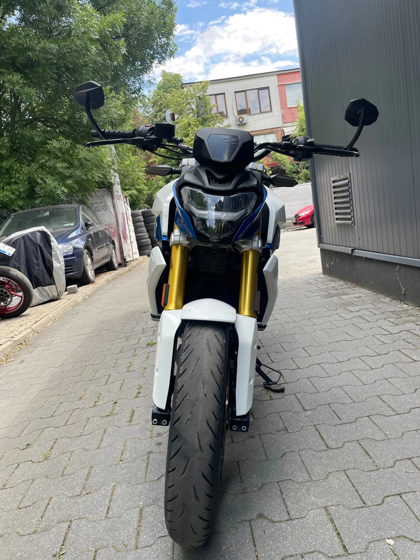 BMW G G310R/КАТО НОВ/ПЪЛНА ИСТОРИЯ/ ОБСЛУЖЕН, снимка 7 - Мотоциклети и мототехника - 54772928