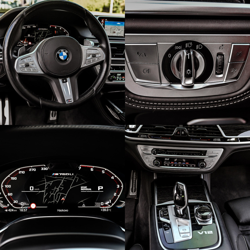 BMW 760 Li, снимка 15 - Автомобили и джипове - 46450867