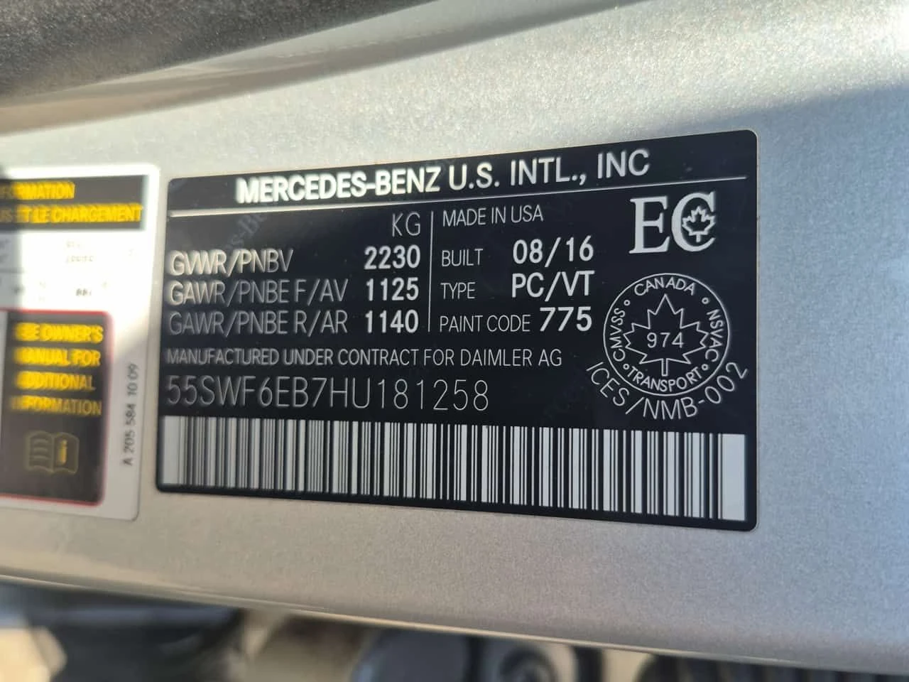 Mercedes-Benz C 43 AMG 2 �����/�������/��������/CARFAX/����������� | Mobile.bg � ����������� 14