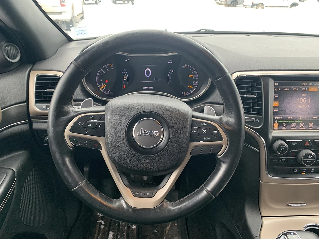 Jeep Grand cherokee overLAND* КОЖА* ПОДГРЕВ* КАМЕРА* НАВИ* , снимка 6 - Автомобили и джипове - 54059343