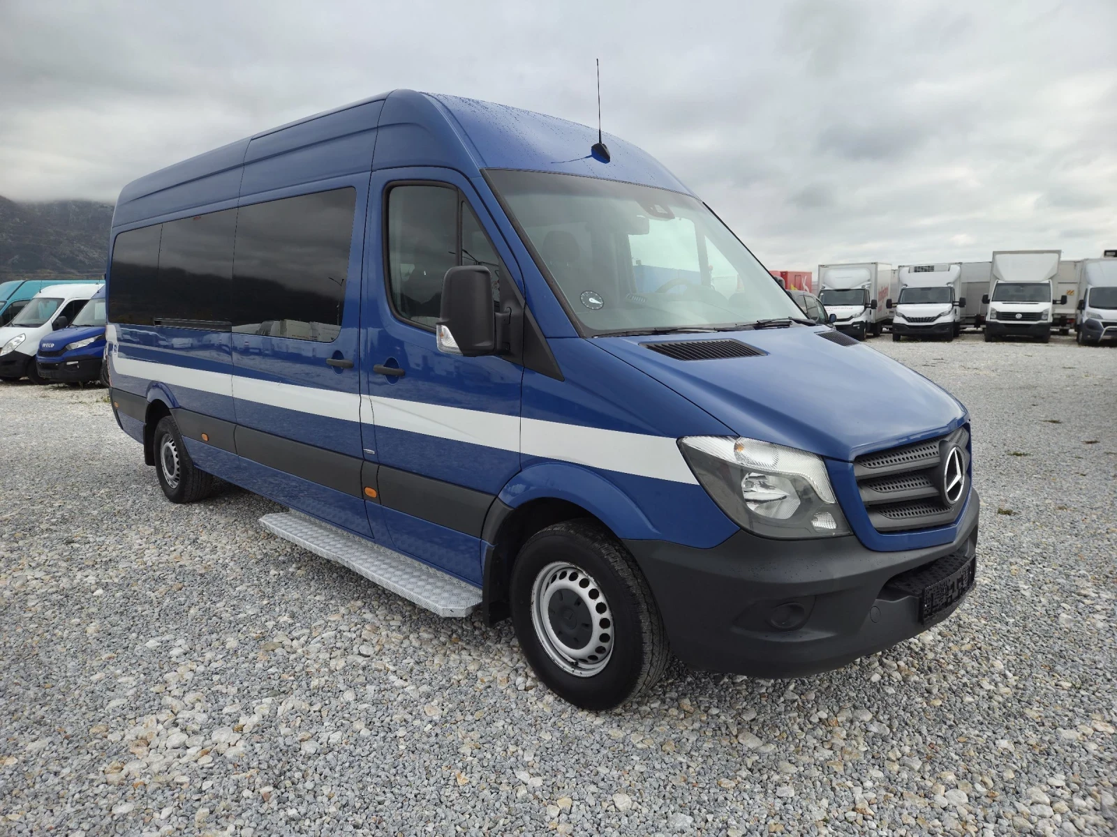 Mercedes-Benz Sprinter 313 CDI, Пътнически, 9 местен, Климатик, Печка - изображение 7