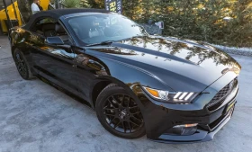 Обява за продажба на Ford Mustang 2.3 ECO BOOST CABRIO FULL BLACK LINE ЛИЗИНГ 100% ~37 880 лв. - изображение 1